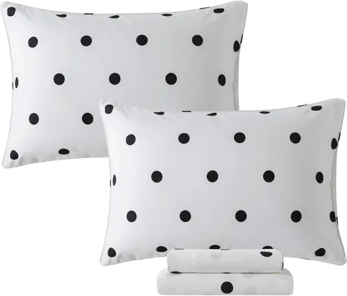 Miniatura 12 de FADFAY Juego de sábanas de cama tamaño King 100% algodón, color verde salvia, patrón floral de rosas rojas de campo francés, ropa de cama de lujo