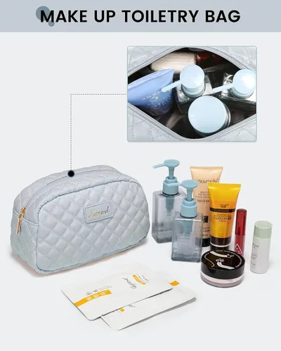 Miniatura 7 de LOVEVOOK Bolsa de viaje para mujer, con compartimento para zapatos, Azul