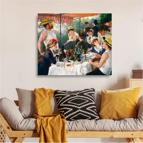 Miniatura 180 de A&T ARTWORK Campo de trigo con cipreses de Van Gogh Las reproducciones de arte clásico mundial, impresiones en lienzo giclée para decoración