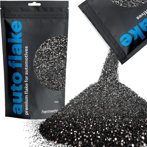 Miniatura 15 de Hemway Auto Flake Glitter FINE 1/64" 0.015" 0.4mm 375 micras Aditivo de Pintura en Hojuelas Metálicas 100g para uso con Pintura en Aerosol para Azul