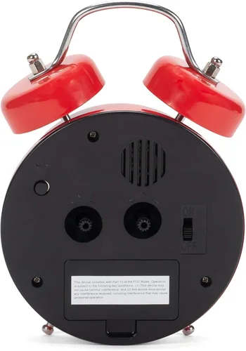 Miniatura 5 de Mark Feldstein & Associates Wacky Wakers Red Rooster - Reloj despertador de mesa
