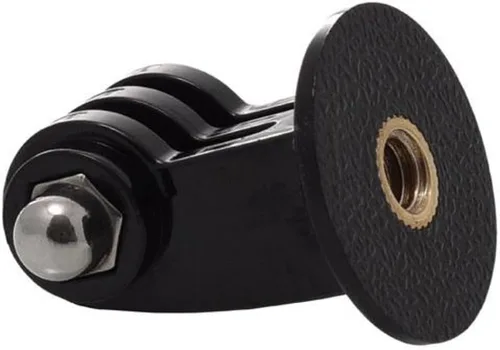 Miniatura 2 de Manfrotto EXADPT Adaptador universal para trípode GoPro con conexión de rosca de 1/4 (negro)