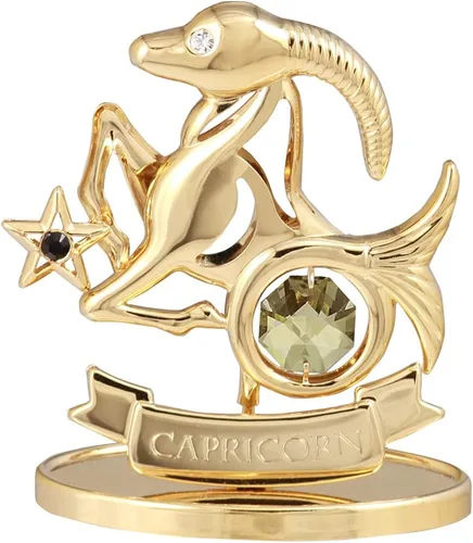 Miniatura 22 de CRYSTOCRAFT Regalo de sagitario, adorno de constelación con cristal austriaco, adorno de cristal de signo del zodiaco, colección de decoración