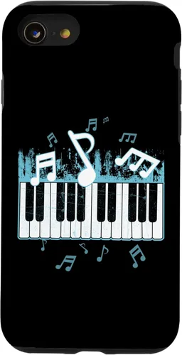 Miniatura 18 de Funda para iPhone 13 Pro Max Piano con teclas musicales y notas