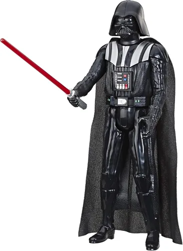 STAR WARS Hero Series Darth Vader - Figura de acción a escala de 12 pulgadas con accesorio de sable de luz, juguetes para niños a partir de 4 años