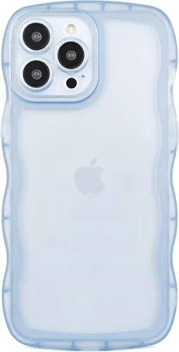 Miniatura 19 de SKYLMW Compatible con iPhone 6s Plus/6 Plus Case de 5.5", Linda Kawaii Marco Ondulado Rizado Forma de Marco Funda de Silicona Suave Resistente a
