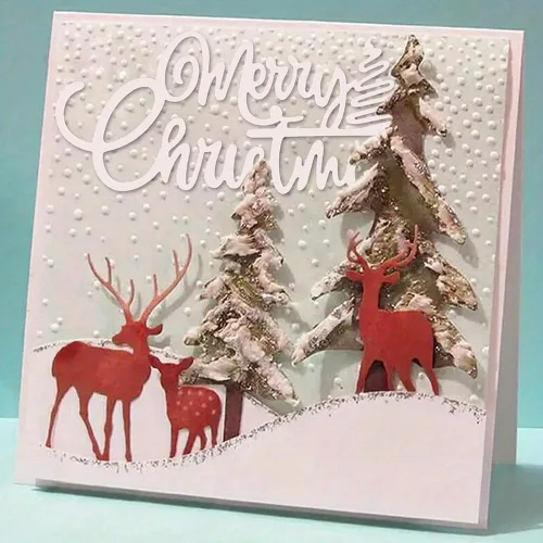 Miniatura 4 de Lapoo Troquel de Corte de Metal para Scrapbooking, Marco de Fondos 3D Nuevos Troqueles de Corte DIY Fabricación de Tarjetas de Álbum Decoración
