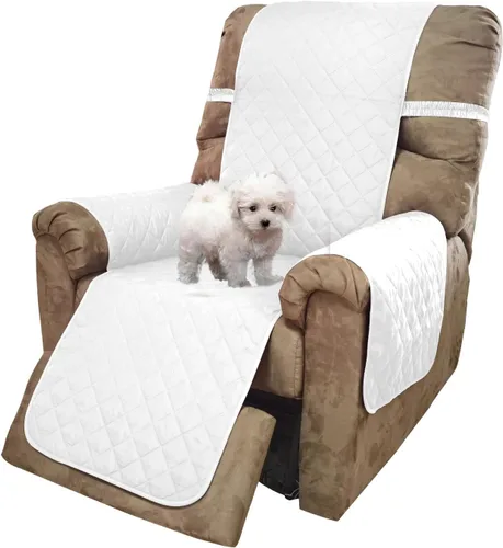 Miniatura 41 de U-NICE HOME Funda de sofá reversible para perros con correas elásticas, resistente al agua, protector de muebles para mascotas, funda de sofá