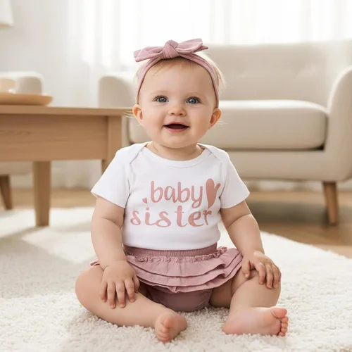 Miniatura 2 de Ropa de bebé niña recién nacida verano lindo traje 0-24 meses