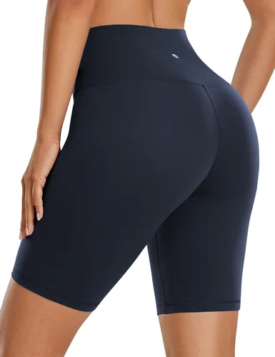 CRZ YOGA Butterluxe - Pantalones cortos de ciclismo para mujer de 2.5 pulgadas, 4 pulgadas, 6 pulgadas, 8 pulgadas, cintura alta, para