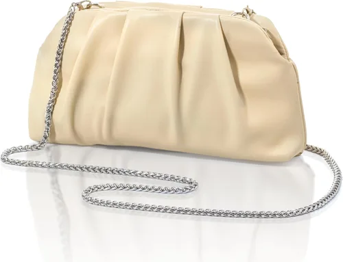 Bolso de mano de noche de color sólido clásico bolso de dama de honor color brillante bolso formal adecuado para bodas, bailes, eventos de corbata