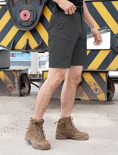 Miniatura 6 de Stlight Pantalones cortos de senderismo para hombre, de secado rápido, ligeros, tácticos, con múltiples bolsillos, para camping, pesca, golf