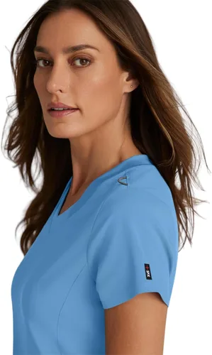 Miniatura 5 de BARCO Grey's Anatomy Spandex Stretch Direct - Camiseta médica con cuello en V para mujer