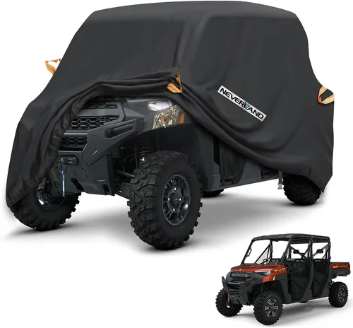 Miniatura 10 de Neverland Cubierta UTV impermeable 300D resistente 2-3 plazas/4-6 plazas 4 puertas lado a lado, protección para todo tipo de clima, compatible