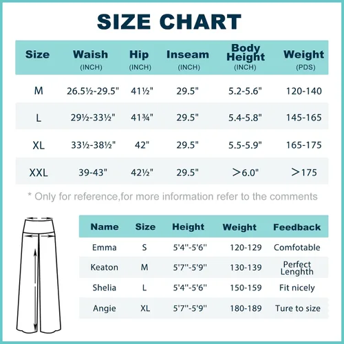 Miniatura 5 de TNNZEET Pantalones de yoga negros para mujer con bolsillos, cómodos pantalones de pijama de maternidad de pierna ancha
