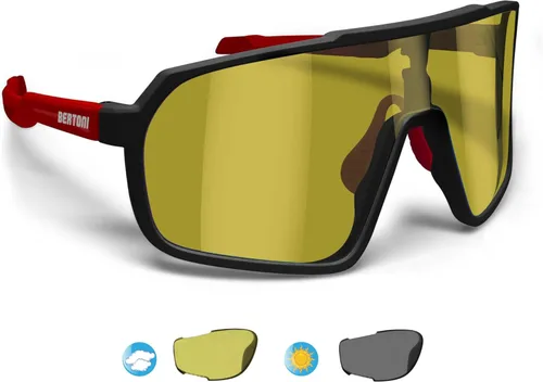 Miniatura 8 de Bertoni Deportes Ciclismo MTB Gafas De Sol Hombres Mujeres Antivaho Lente Óptica RX Portador Acc. - GEMINI NUEVO Portador de lentes ópticas