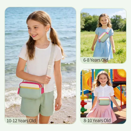 Miniatura 3 de Riñonera para adolescentes, bolsa para cinturón, bonita bolsa cruzada para regalo