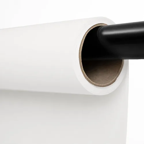 Kate Papel de fondo sin uniones para fotografía Papel de fondo fotográfico (134.6 cm x 41.7 cm Blanco Ártico)