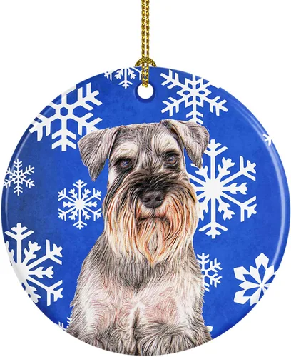 Miniatura 109 de Caroline's Treasures Cavalier Spaniel - Adorno de cerámica para colgar en el árbol de Navidad, para el hogar, Navidad, fiestas, regalo, 3 pulgadas