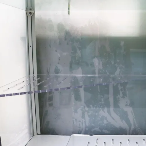 Miniatura 6 de PIAOLGYI Estante de repuesto para gabinete corto de invernadero IKEA Milsbo para interiores, estantes de esquina triangulares de acrílico
