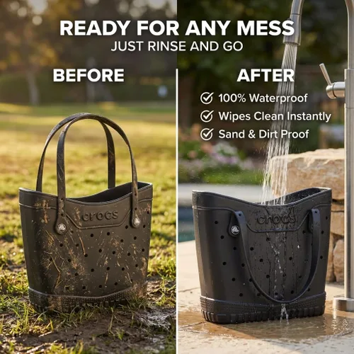 Miniatura 5 de Crocs Classic Medium Tote Bag Durable Washable Waterproof