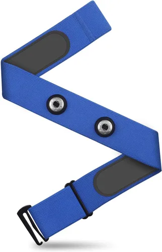 COOSPO Correa de repuesto para monitor de frecuencia cardíaca, correa suave compatible con Wahoo Tickr/Polar H7/Garmin HRM-Dual/moofit/XOSS/Power
