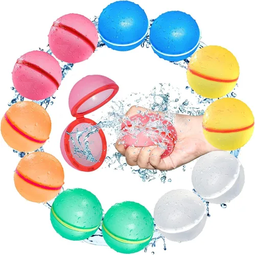 Globos de agua reutilizables, bomba de agua de llenado rápido, fiesta de juguetes de verano, juguetes de piscina para niños, juegos al aire libre