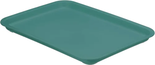 Miniatura 6 de PATIKIL Bandeja de comida rápida de 12 x 9, bandeja rectangular multiusos de plástico reutilizable para cafetería, restaurante, cocina en casa, Azul
