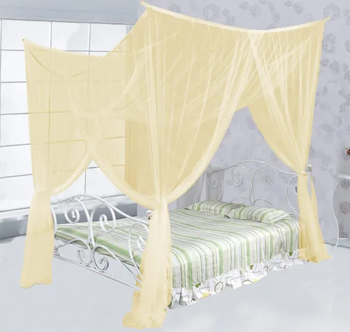 MAGILONA Home 4 esquinas colgantes para cama con toldo de red o red para exteriores, ajuste individual, matrimonial, Queen, King, protección para