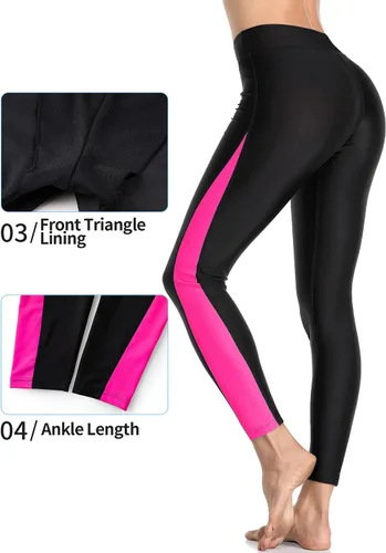 Miniatura 98 de ATTRACO Pantalones de natación de talle alto - Leggings de natación para mujer