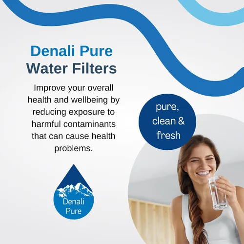 Miniatura 3 de Paquete de 3 filtros de agua de repuesto para refrigerador Whirlpool GR2FHTXTQ00 - Compatible con cartucho de filtro de agua para refrigerador
