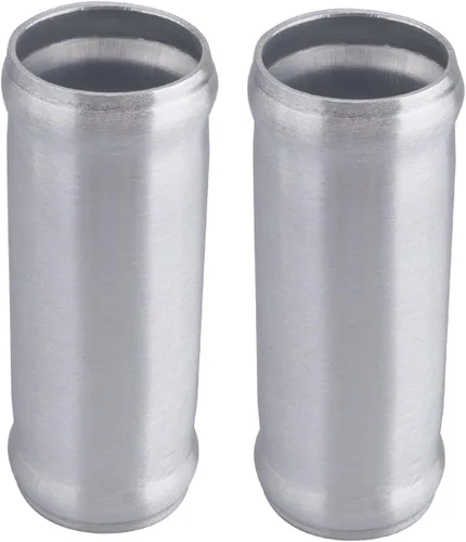 Miniatura 14 de AC PERFORMANCE Conector de manguera de aleación de aluminio de 2" (51mm) OD, conector de tubo de silicona perlado, 4" de longitud, paquete de 2
