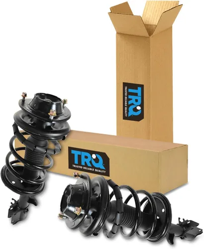 Miniatura 18 de TRQ Conjunto de Amortiguador y Resorte Delantero Cargado con Resorte Helicoidal Pre-ensamblado Compatible con Jeep Cherokee Limited AWD 14-22 Sin