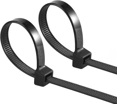 Miniatura 6 de Bridas blancas de 15 pulgadas, 100 bridas de nailon resistentes a los rayos UV para exteriores, 60 libras, resistencia a la tracción Blanco