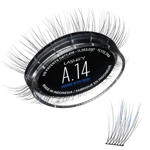 Miniatura 22 de Lashify Amplify - Extensiones de pestañas Gossamer de 0.47 pulgadas, color ceniza, pestañas postizas para un aspecto natural