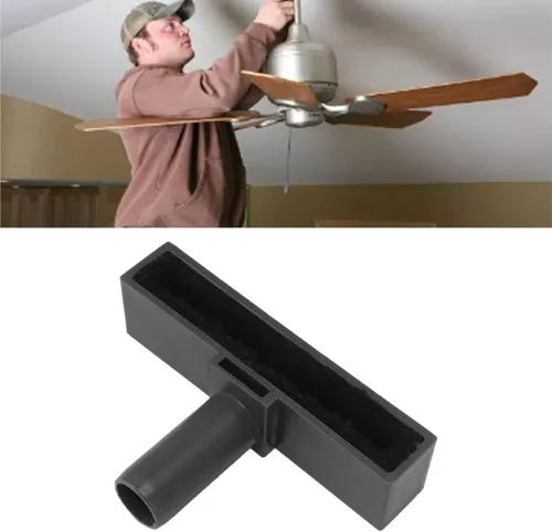 Miniatura 3 de Pssopp Limpiador de aspas para ventilador de techo, accesorio de aspiradora, cepillo lavable, herramienta de limpieza para aspiradora, cepillo
