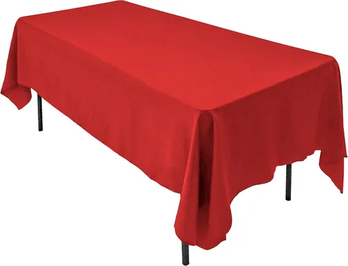 Miniatura 14 de AK TRADING CO. Mantel rectangular de poliéster de 60 x 102 pulgadas, fabricado en Estados Unidos, resistente a las arrugas, ignífugo, duradero