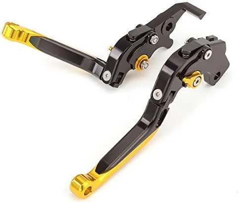 Miniatura 30 de FXCNC Palancas de embrague de freno ajustables ajustables plegables Billet compatibles con YZF R3 R25 2013-2021, MT-03 MT-25 2015-2021