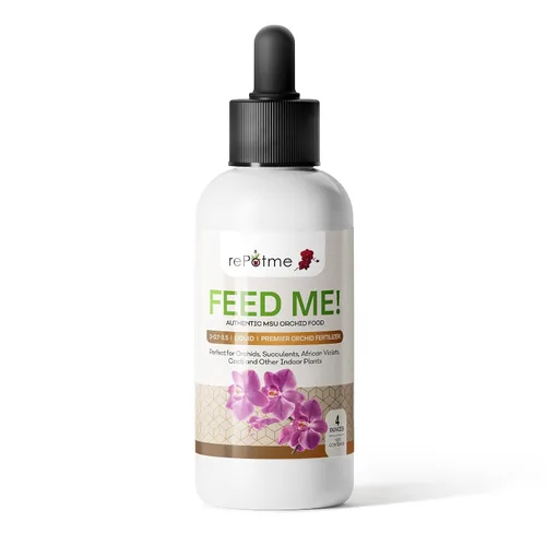 Miniatura 9 de rePotme Fertilizante para Orquídeas - ¡Aliméntame! Fertilizante para Orquídeas MSU - Agua RO/Lluvia/Grifo - Frasco de 16 oz