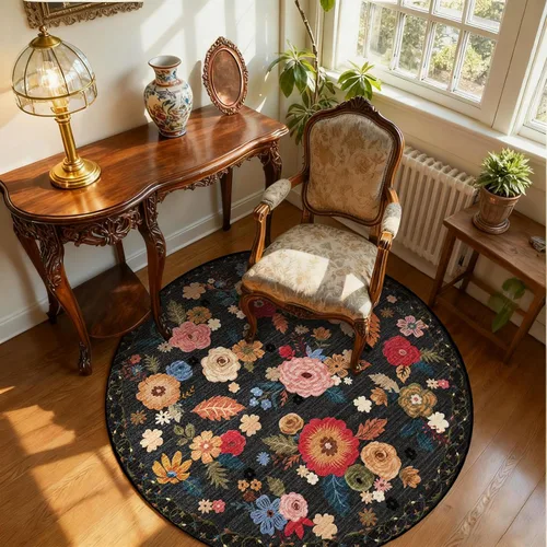 Miniatura 99 de Alfombra de pasillo lavable antideslizante: alfombra de cocina de 2 x 6 pies, resistente a las manchas, con parte trasera de goma, alfombra suave