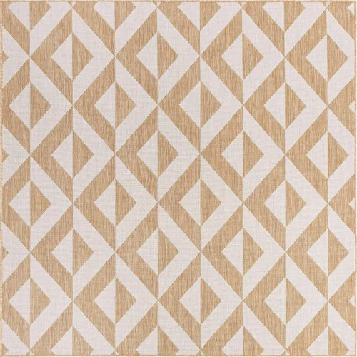 Miniatura 64 de Unique Loom Jill Zarin Outdoor Collection - Alfombra rectangular (2 pies 2 pulgadas x 3 pies 1 pulgadas, rectangular, beige y marrón)