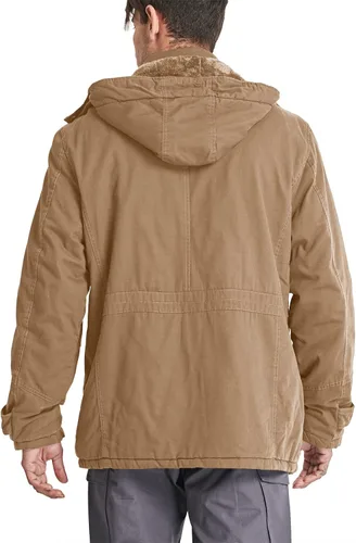 Miniatura 6 de CRYSULLY - Abrigo de invierno con capucha extraíble para hombre