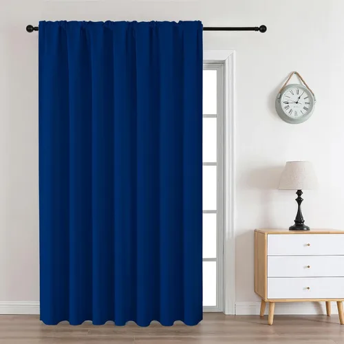 Miniatura 64 de CUCRAF - Cortinas opacas beige de 45 pulgadas, juego de 2 paneles con bolsillo para barra, cortinas para oscurecer dormitorios y sala de estar