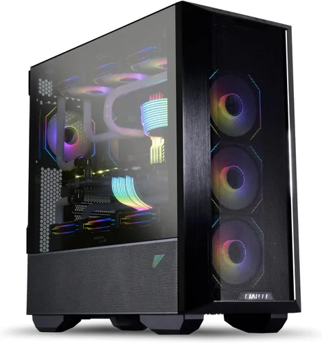 Miniatura 8 de Lian Li LANCOOL III E-ATX Caja de PC, Amplia Caja de Computadora para Juegos RGB con Puertas de Vidrio Templado Articuladas, Paneles de Malla Fina