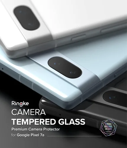Miniatura 3 de Ringke Cristal de cámara [protección multicapa/paquete de 3] compatible con protector de lente de cámara Google Pixel 7a, cubierta de vidrio