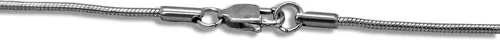 Miniatura 2 de CloseoutWarehouse Collar de cadena de serpiente de acero inoxidable 0.047in (opciones de ancho, longitudes de 40,6 a 30.0in)