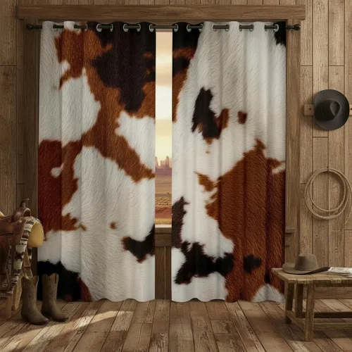 Miniatura 27 de Erosebridal - Paneles de cortina con notas musicales retro rotantes para ventana, cortinas estilo grunge de música rock para niños y adultos