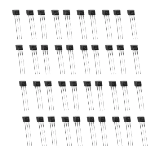 40PCS A3144 3144 Sensor de efecto Hall Detector magnético 3Pins A3144 TO-92UA Sensor Hall para Arduino Sensor de efecto Hall A3144 3144