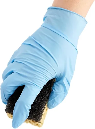 Miniatura 5 de ForPro Disposable Nitrile Gloves, Chemical Resistant, Powder-Free, Latex-Free, Non-Sterile, Food Safe, 4 Mil Azul