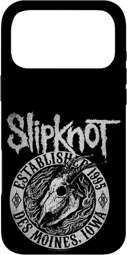 Miniatura 22 de Funda negra oficial de Slipknot Goat Flames para iPhone 17